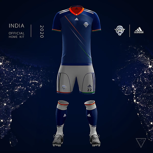 Adidas India Official Kit 2020
